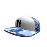 Fresh Blue Trucker Cap (Digital Camo)