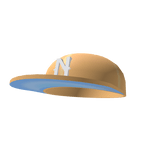 Fresh Yellow Fitted Cap