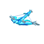 Frozen Blue Ice Crossbow