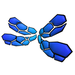 Frozen Dragonfly Wings