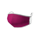 Fuschia Fabric Mask