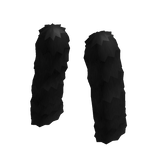 Fuzzy Leg Warmers - Black