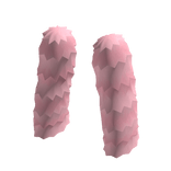 Fuzzy Leg Warmers - Pink