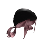 Gamer Pigtails w/ Beanie Pink