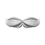 Gentleman's White Moustache