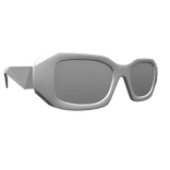 Geometric Glasses White