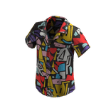 Geometric Print Shirt