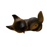 German Shepherd Sleepy Puppy Left