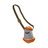 Ghost in a Pumpkin Purse