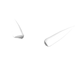 Giant Elf Ears White