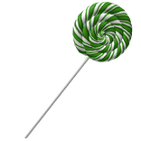 Giant Green CandyCane Lollipop
