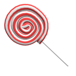 Giant Peppermint Lollipop