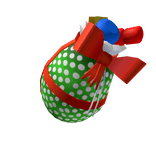 Gift Wrapped Santa's Bag