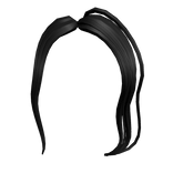 Glamorous Bangs in Black