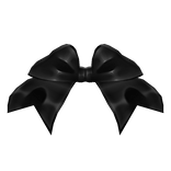 Glamorous Head Bow Black