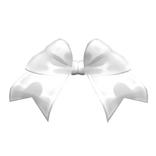 Glamorous Head Bow White