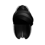 Glamorous Ponytail in Black