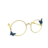 Glasses With Butterflies