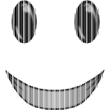 Glitched Haunting Smile
