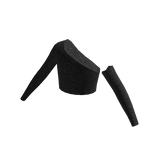 Glittering Evening Dress top - Black