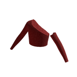 Glittering Evening Dress top - Red