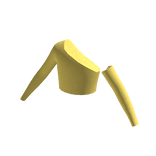 Glittering Evening Dress top - yellow