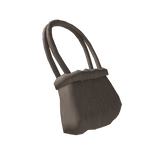 GLXW Brown Fluffy Purse