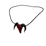 Goat skull necklace