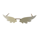 Gold Angel Glasses