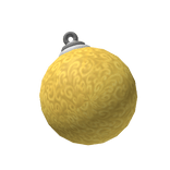 Gold Bauble Head