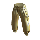 Gold Cargo Joggers