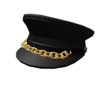 Gold Chained Baker Boy Cap
