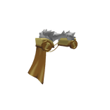 Gold Coated Shoulder Cape