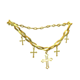 Gold Cross Necklace 1.0