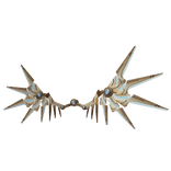 Gold Mechaknight Wings