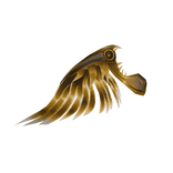 Gold Metal Left Wing