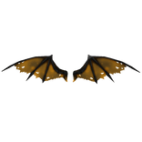 Gold shinigami wings