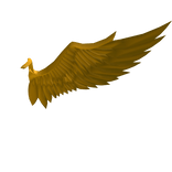 Gold Shoulder Wing (Left)