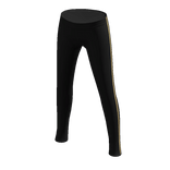 Gold Striped Leggings