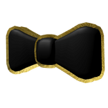 Gold Toony Bow Tie