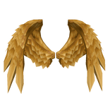 Golden Angel Wings