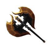 Golden Berserker War Axe