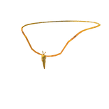 Golden Carrot Necklace