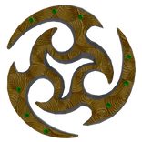 Golden Chakram of the Sky Palace