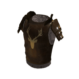 Golden Elk Medieval Chest & Shoulder Armor