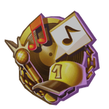 Golden Hip Hop Backpack