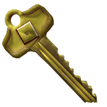 Golden House Key