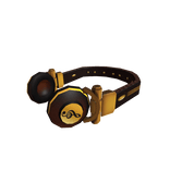 Golden Neck Headphones