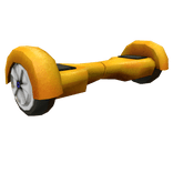 Golden Rolling Hoverboard 