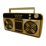Golden Super Fly Boombox
